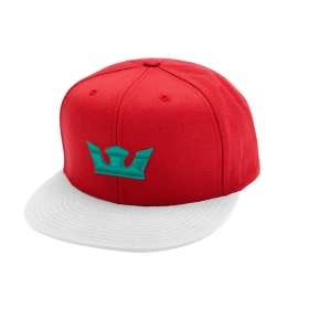 Supra Accessories ICON SNAP Red/White/Tea Hats | CA-10715